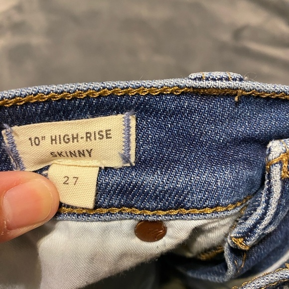 Madewell 10” high rise size 27 - Picture 11 of 11